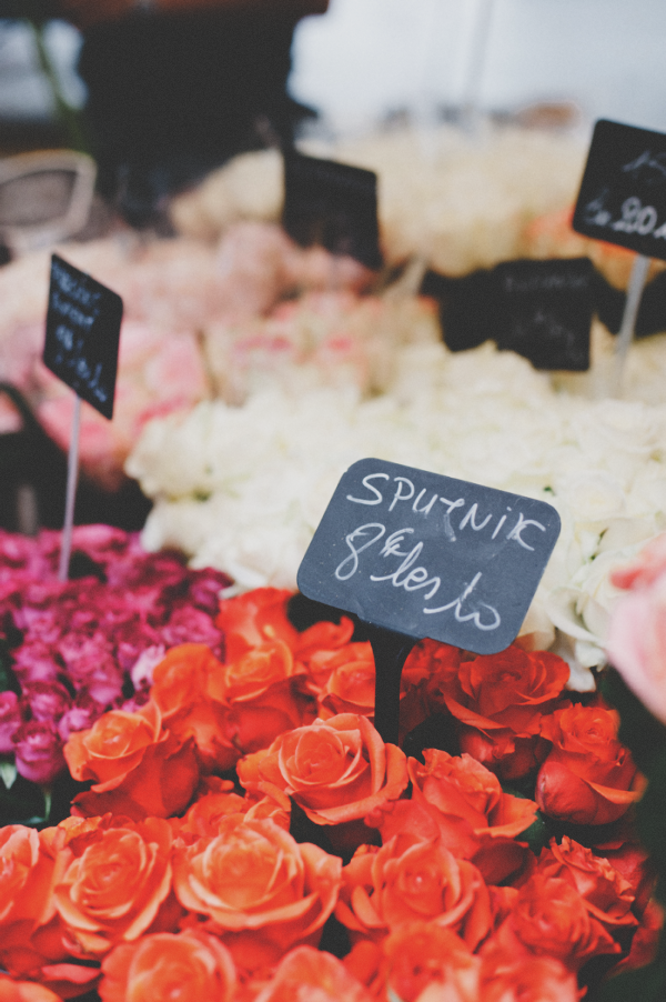 {travel inspiration | places : at the parisian flower markets}