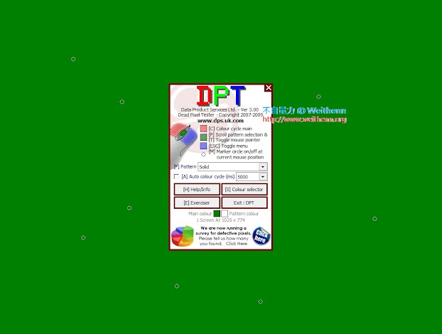 color pixel tester color pixel tester