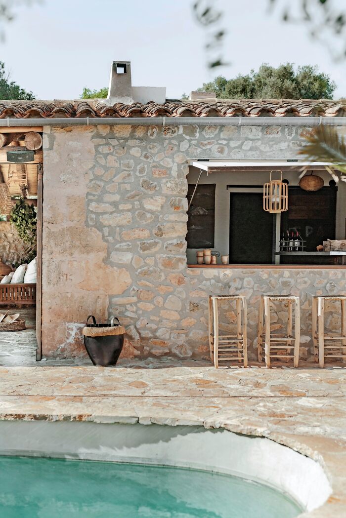 A dream home in a former abandoned farm in Mallorca