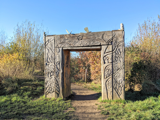 One of the three entrances to The Magical Wood