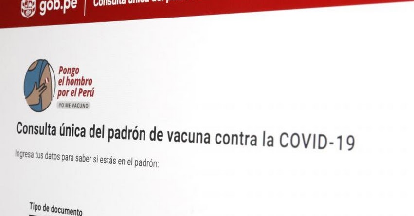MINSA acualizó Padrón Oficial de adultos mayores entre 60 y 68 años que serán vacunados [INGRESA TU DNI - LUGARES DE VACUNACIÓN] www.pongoelhombro.gob.pe