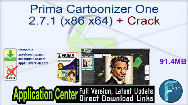 Prima Cartoonizer One 2.7.1 (x86 x64) + Crack