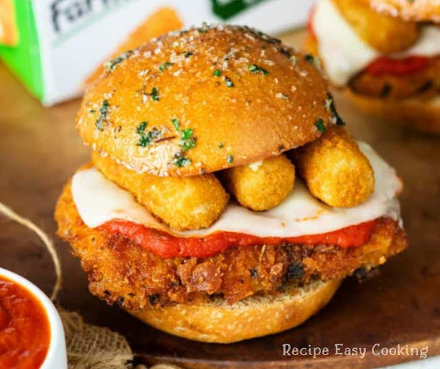 Delicious Chicken Parmesan Sliders