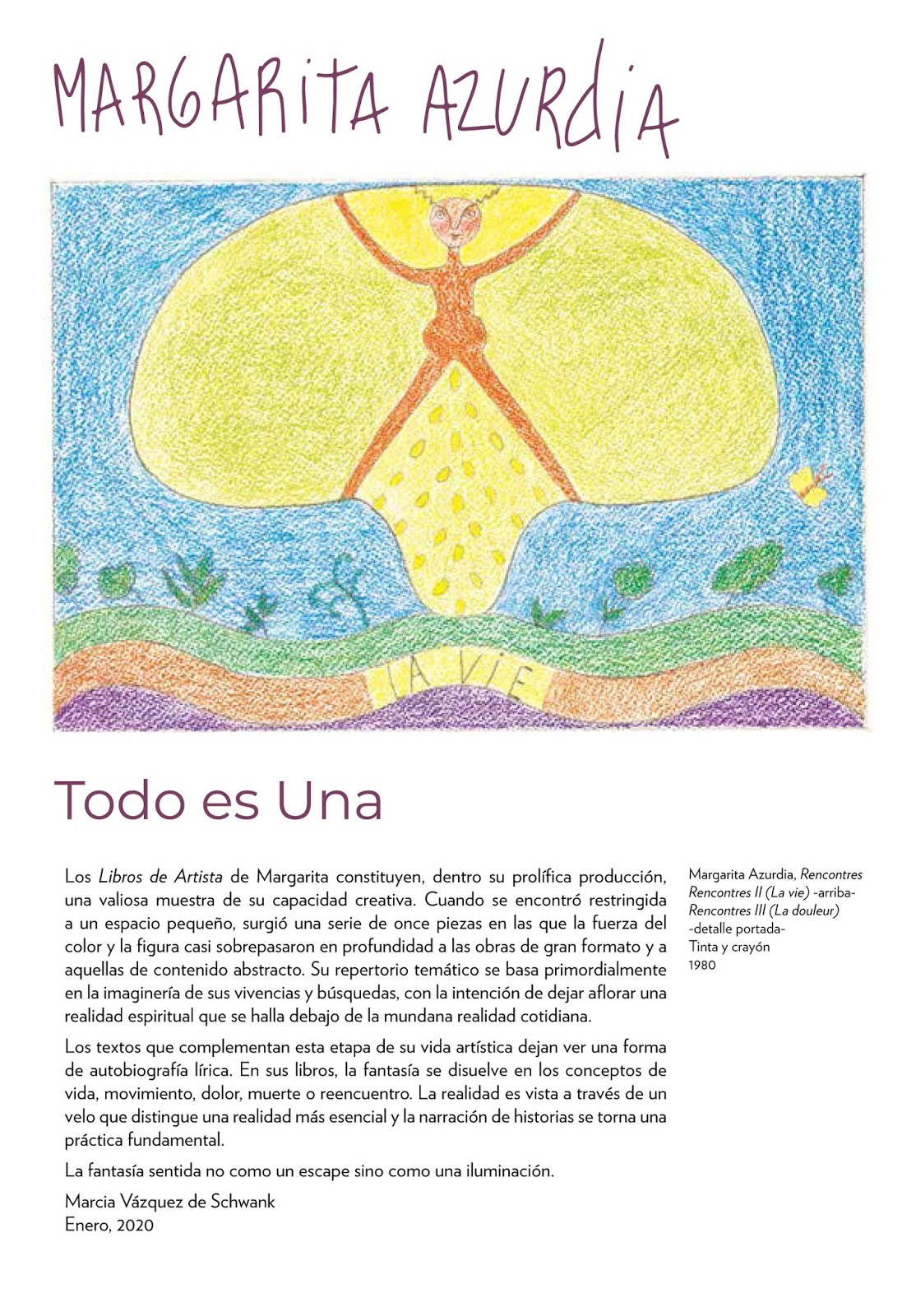 Que el azar te Margarita Azurdia