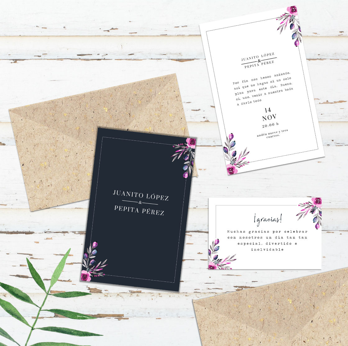como hacer mi papeleria boda
