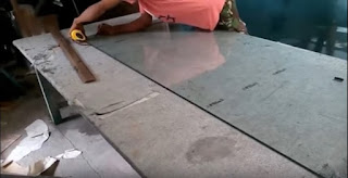 Cara potong kaca Cara potong kaca tebal