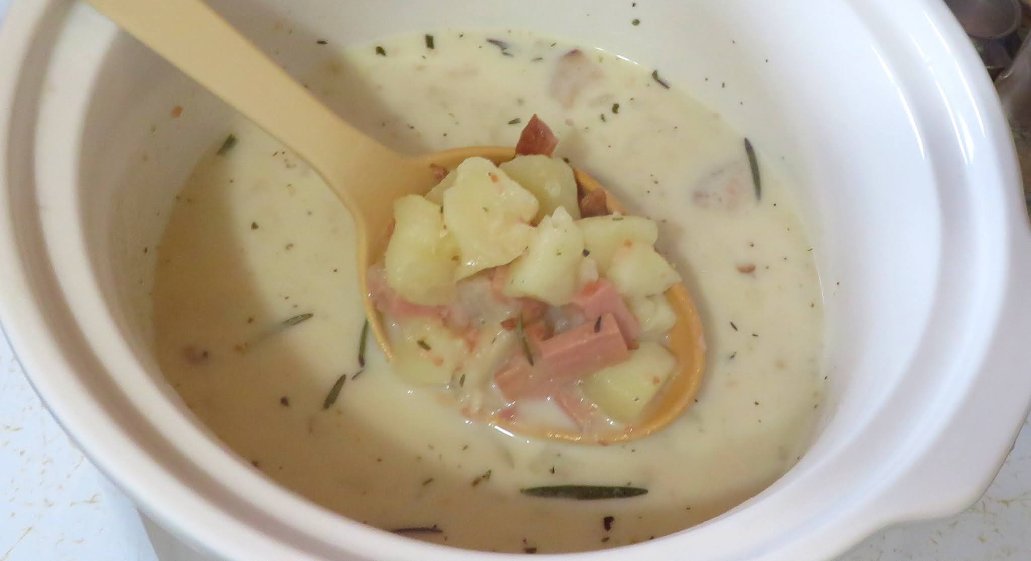 Slow Cooker Potato & Ham Chowder The English Kitchen