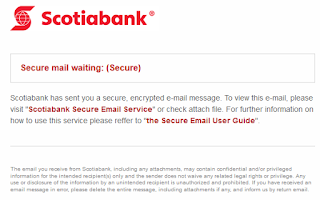 scotiabank email secure spam malware communication mail leads securemail doc attached document opening simple