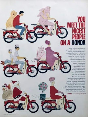 You meet the nicest people on a Honda