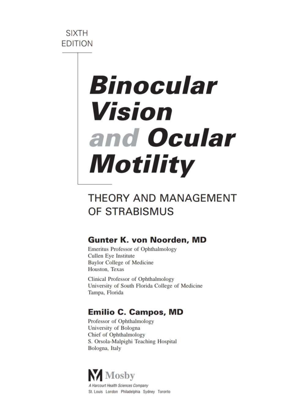 Binocular vision and ocular motility best optometry ebook pdf download