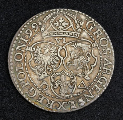 Poland 6 Groszy Szostak Silver coin