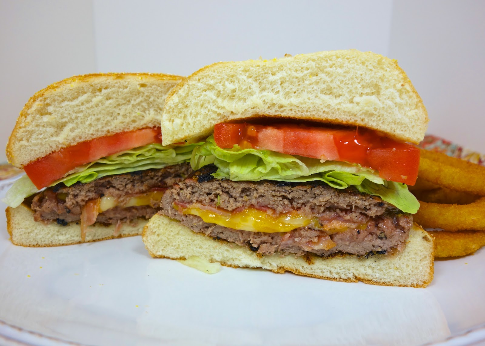 Bacon and Cheese Stuffed Burgers Plain Chicken®