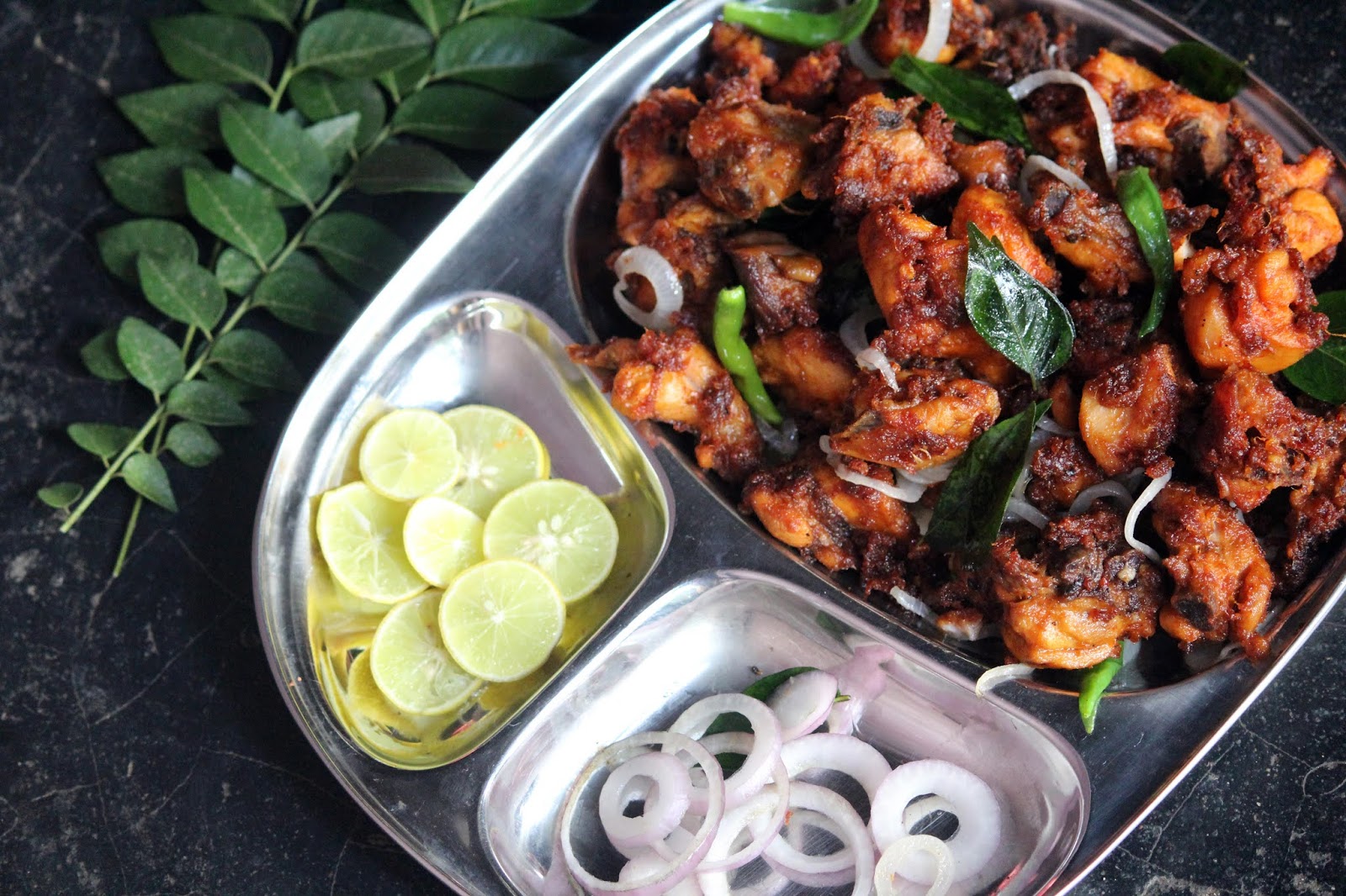 Thattukada Style Chicken Fry - Recipe Book