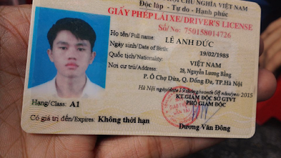 SHARE PSD GIẤY PHÉP LÁI XE/DRIVER'S LICENSE DÙNG ĐỂ MỞ KHÓA TÀI KHOẢN FACEBOOK