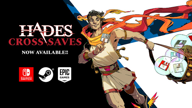 hades pc cross-save nintendo switch update live supergiant games epic store rogue-like dungeon crawler game