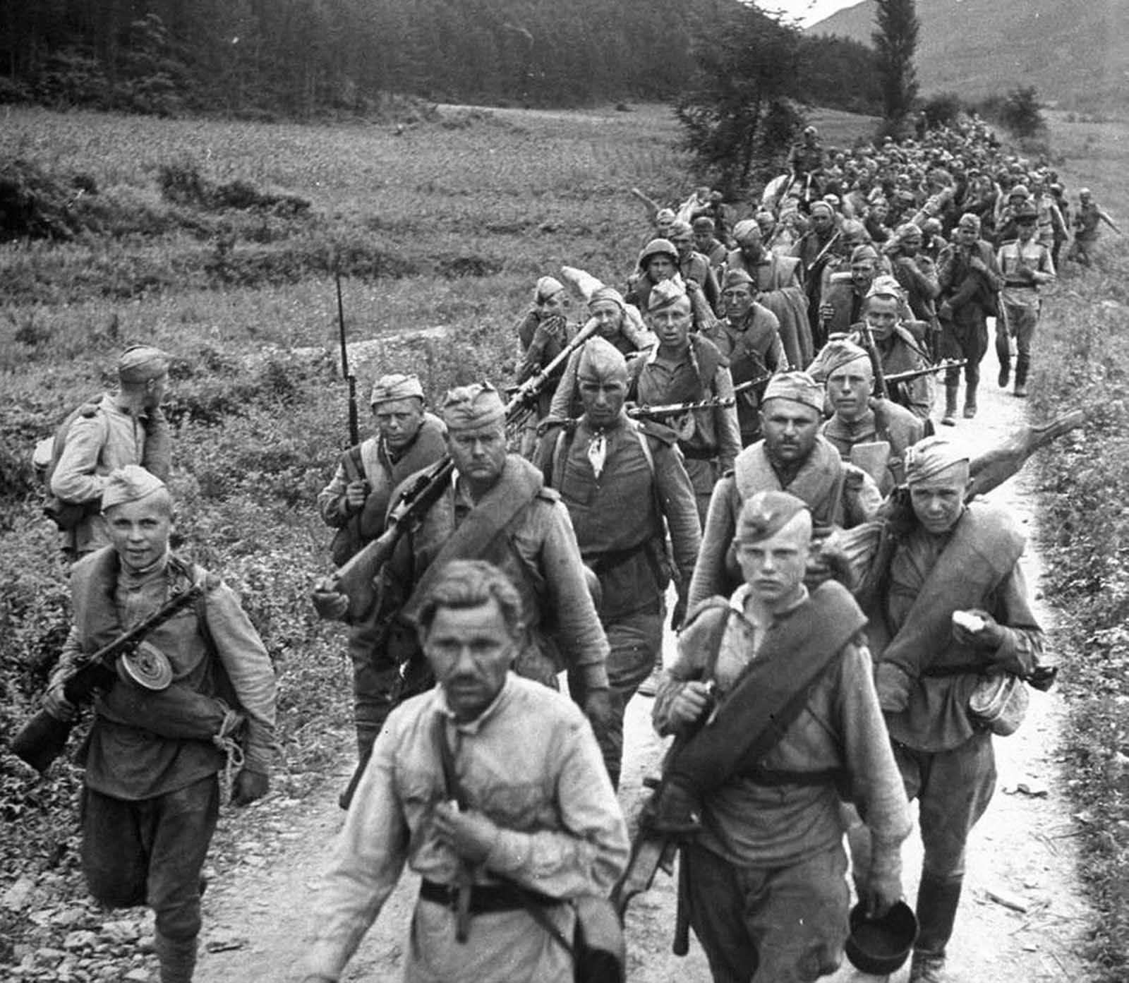 Вторая мировая 9 класс. Солдаты на войне 1941-1945. Пехота в ВОВ 1941-1945.