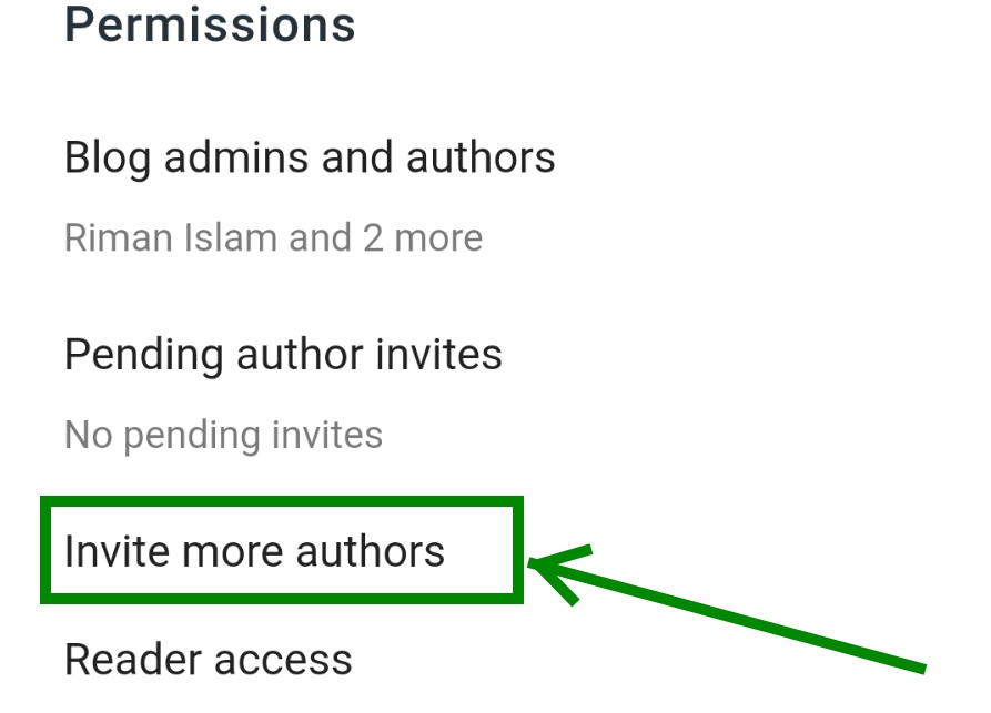 How to add multiple authors or admins to the Blogger site?