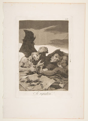 They Spruce Themselves Up by Francisco Goya