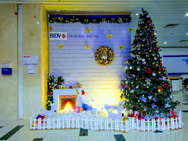 trang trí noel