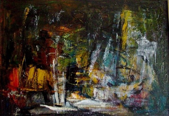 Грузинский художник. Zurab Janiashvili Грузинский художник