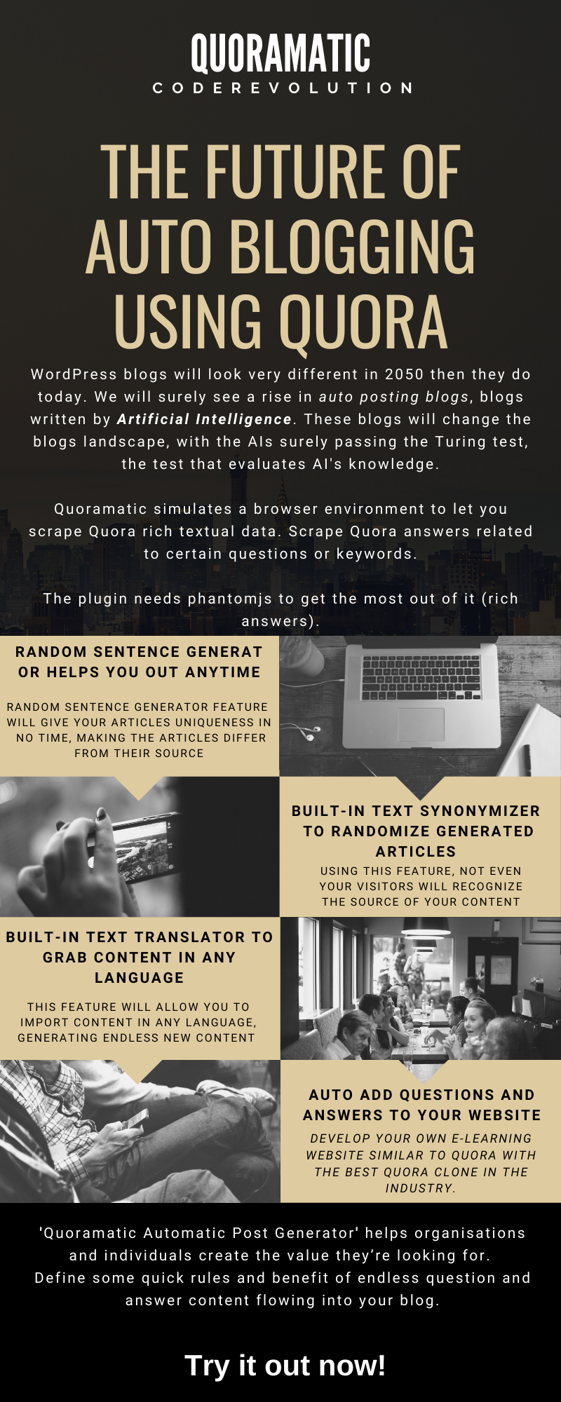 Quoramatic - Questions and Answers Post Generator Plugin