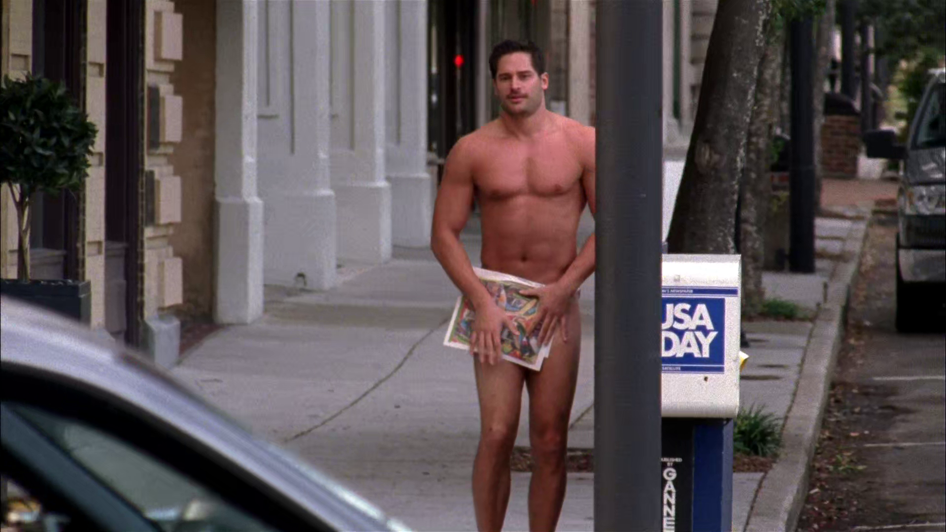 Joe Manganiello shirtless in One Tree Hill 6-09 "Sympathy For The Devi...