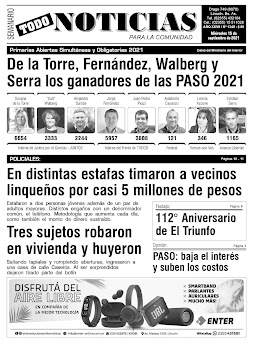 TAPA 15 DE SEPTIEMBRE DE 2021