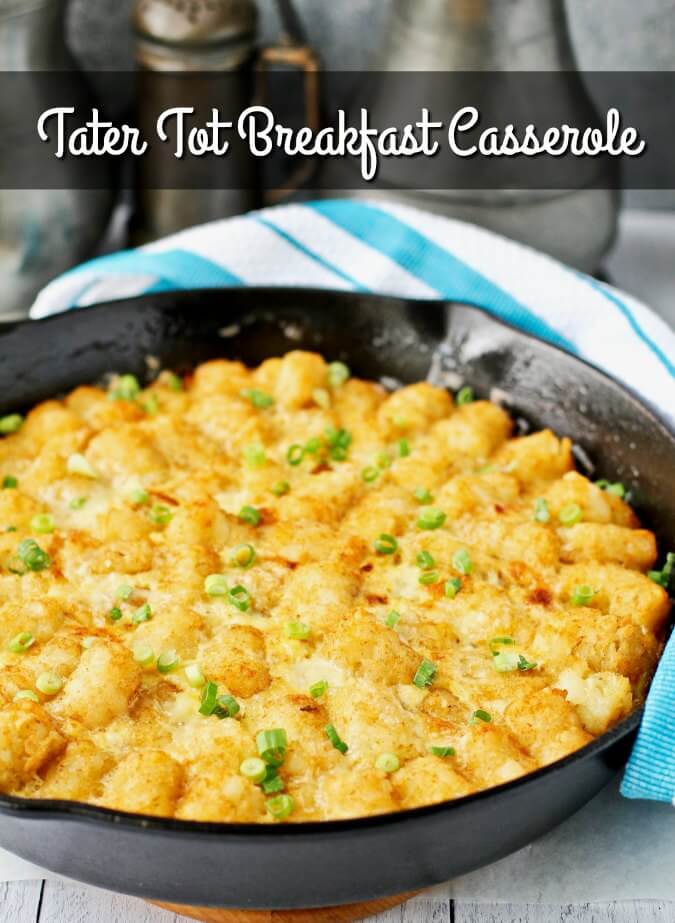 Tater Tot Breakfast Casserole