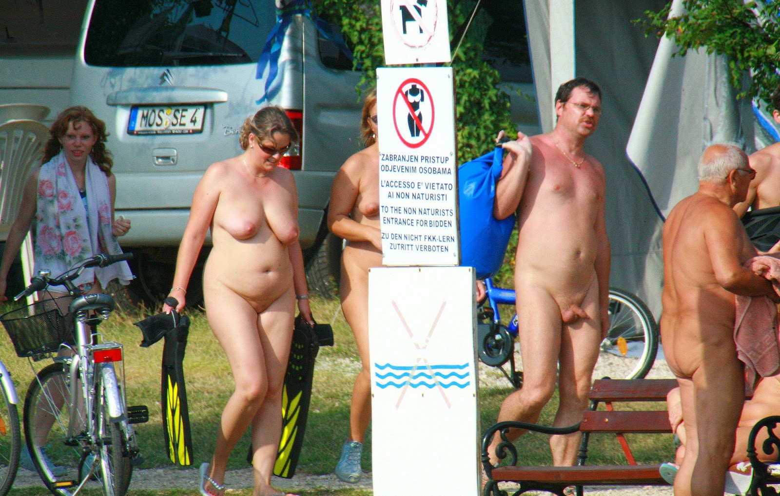 Nudists family - Ula FKK CAMP. 