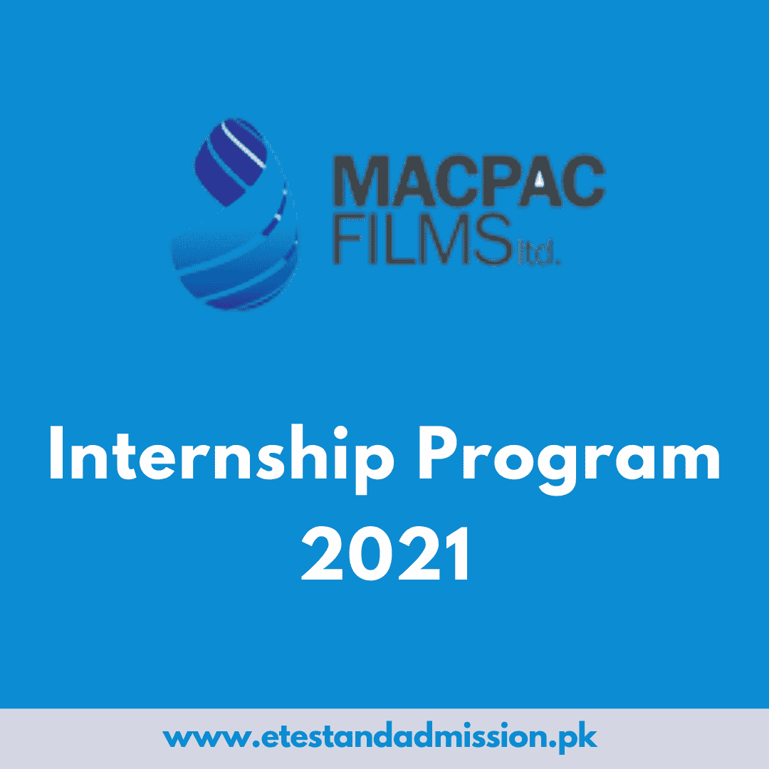 Macpac Films Internship Program 2021 Etest And Admission
