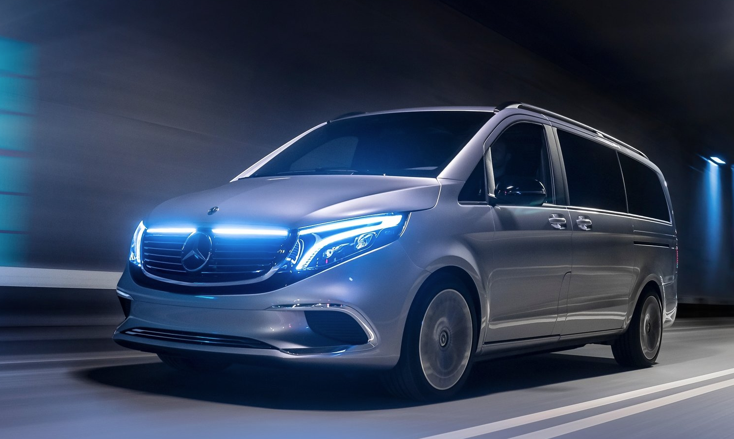 Mercedes Benz v class 2021 года фото