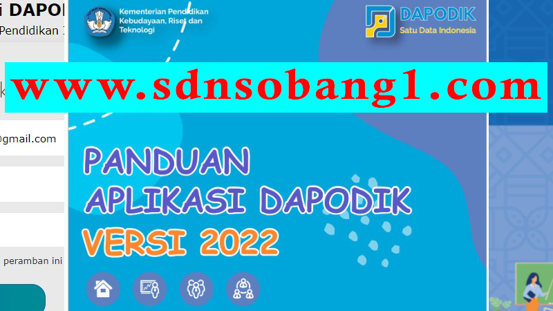 Download Buku Panduan Aplikasi Dapodik Versi 2022 Sdn Sobang 1