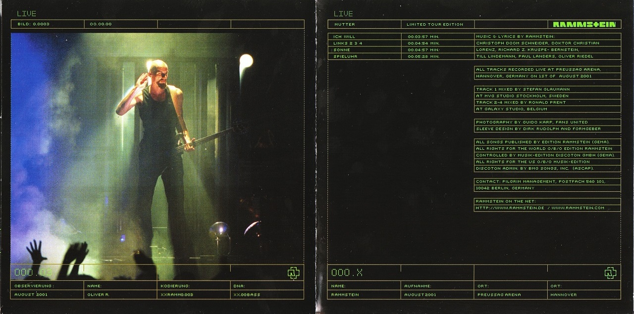 Рамштайн муттер текст. Rammstein Mutter Limited Tour Edition. Rammstein Mutter обложка. 2001 - Mutter (Limited Tour Edition). Mutter обложка альбома.
