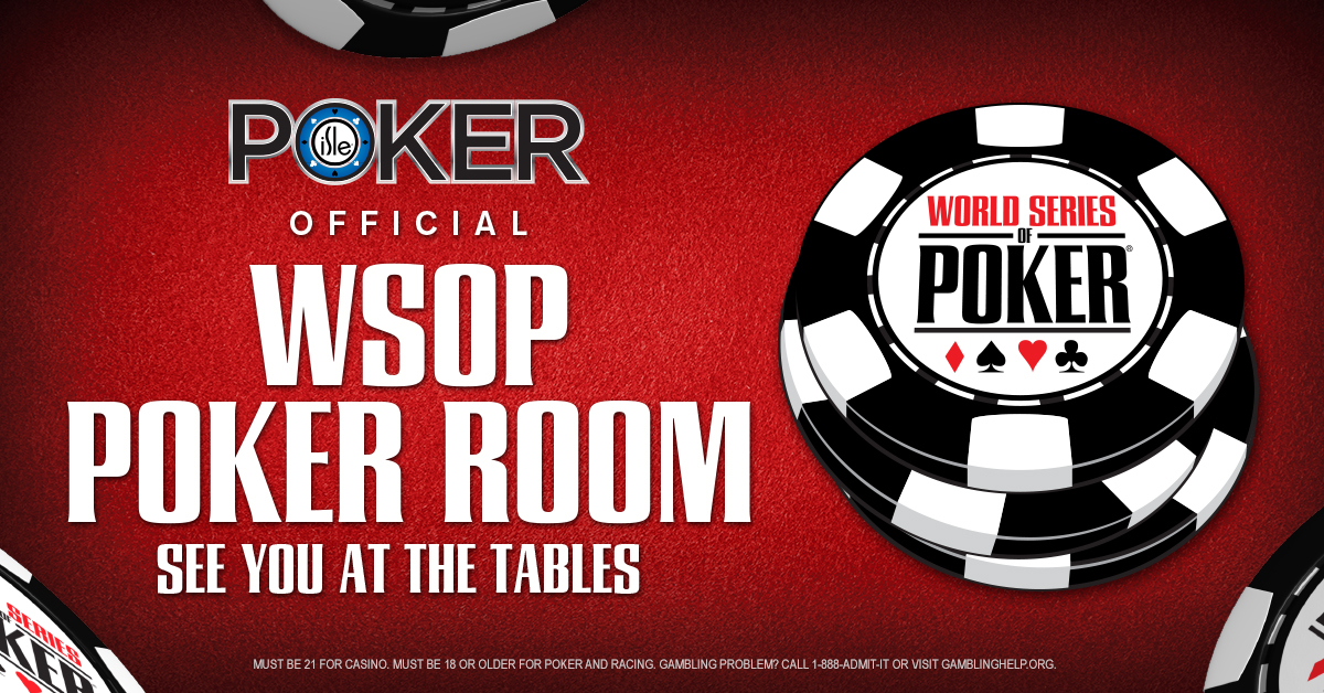 Isle Casino Poker Wednesday, November 4th A Familiar Friend To The