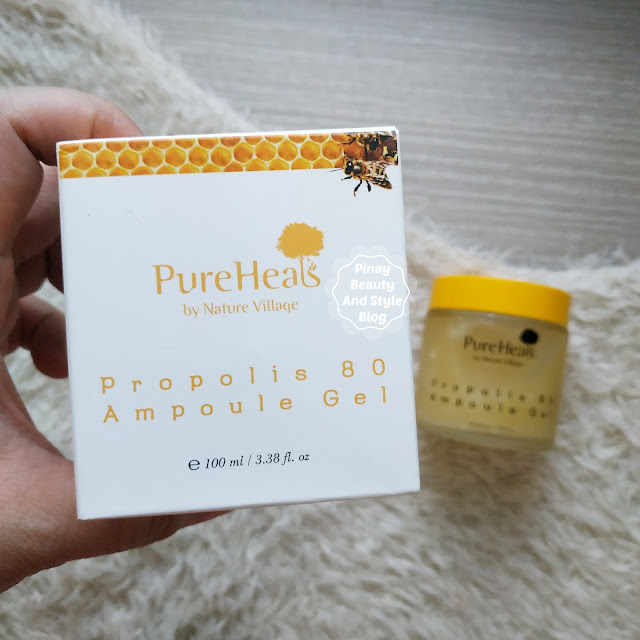 PureHeals Propolis 80 Ampoule Gel Review Hydrating Cream for Sensitive Skin
