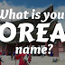 Korece İsim Seçmek