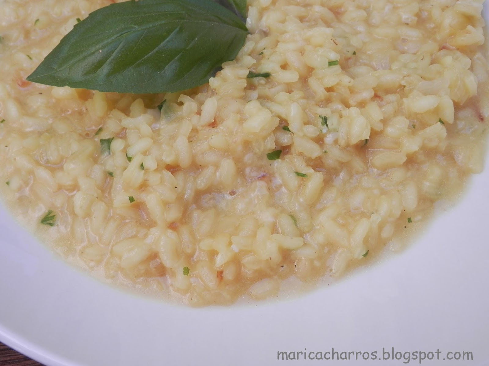 Risotto alla milanese Maricacharros