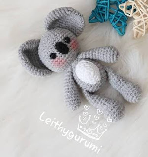 PATRON GRATIS KOALA AMIGURUMI 41205