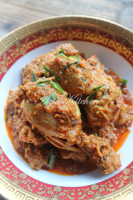 Rendang Pedas Ayam Gerenti Sedap