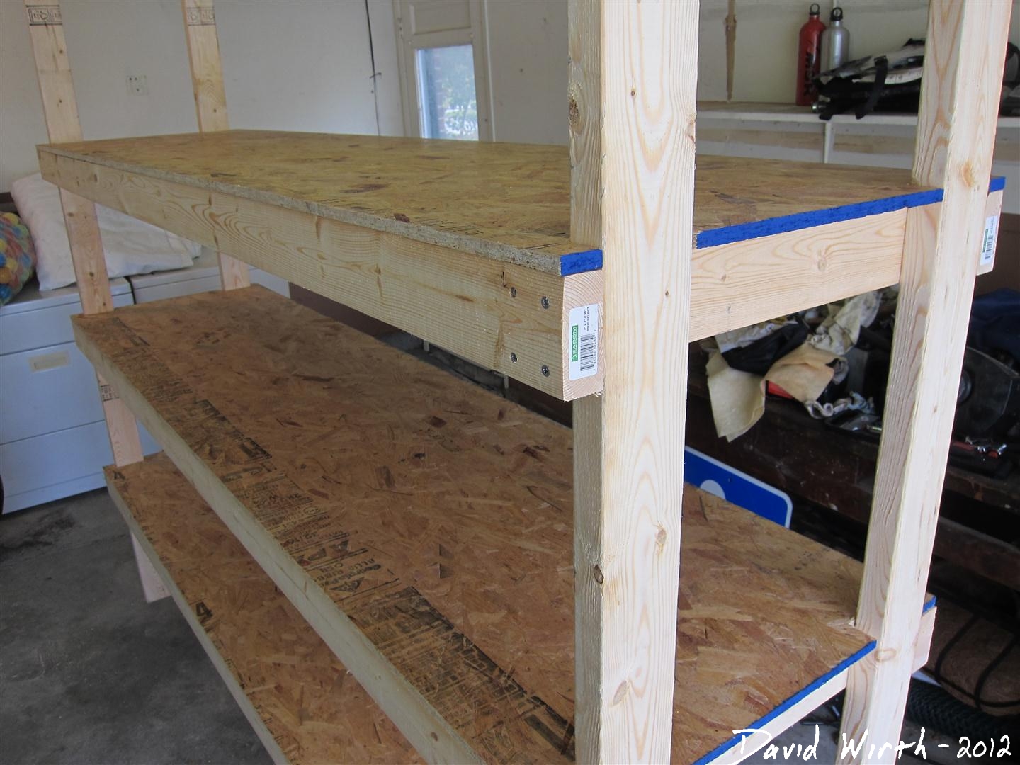 Diy Garage Shelves 2x4 Judy Fielder Blog