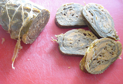 Pathrode / Patra (Colocasia Leaf Rolls) | Mimosas & Samosas