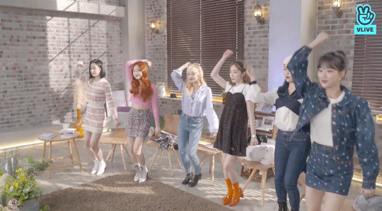 하루새에 더 포인트있게 안무 수정한 에이프릴 신곡 | 인스티즈