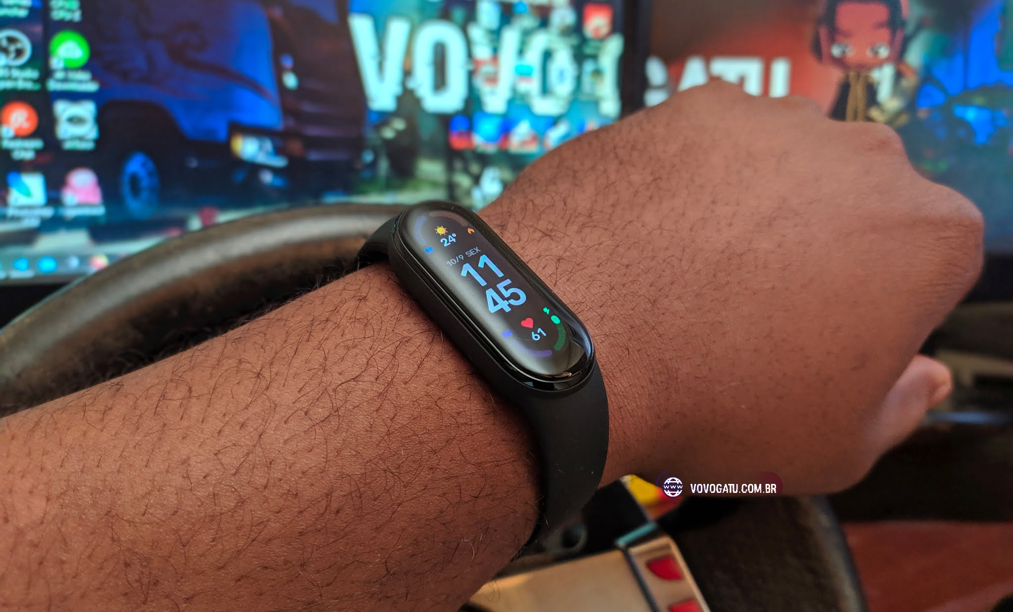 relógios mi band 4