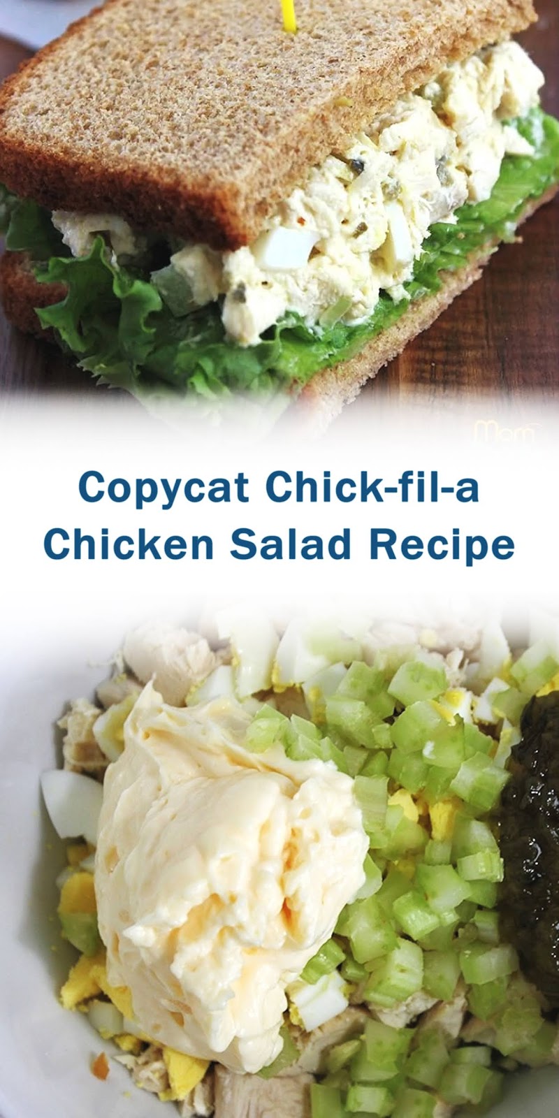 Copycat Chickfila Chicken Salad Recipe