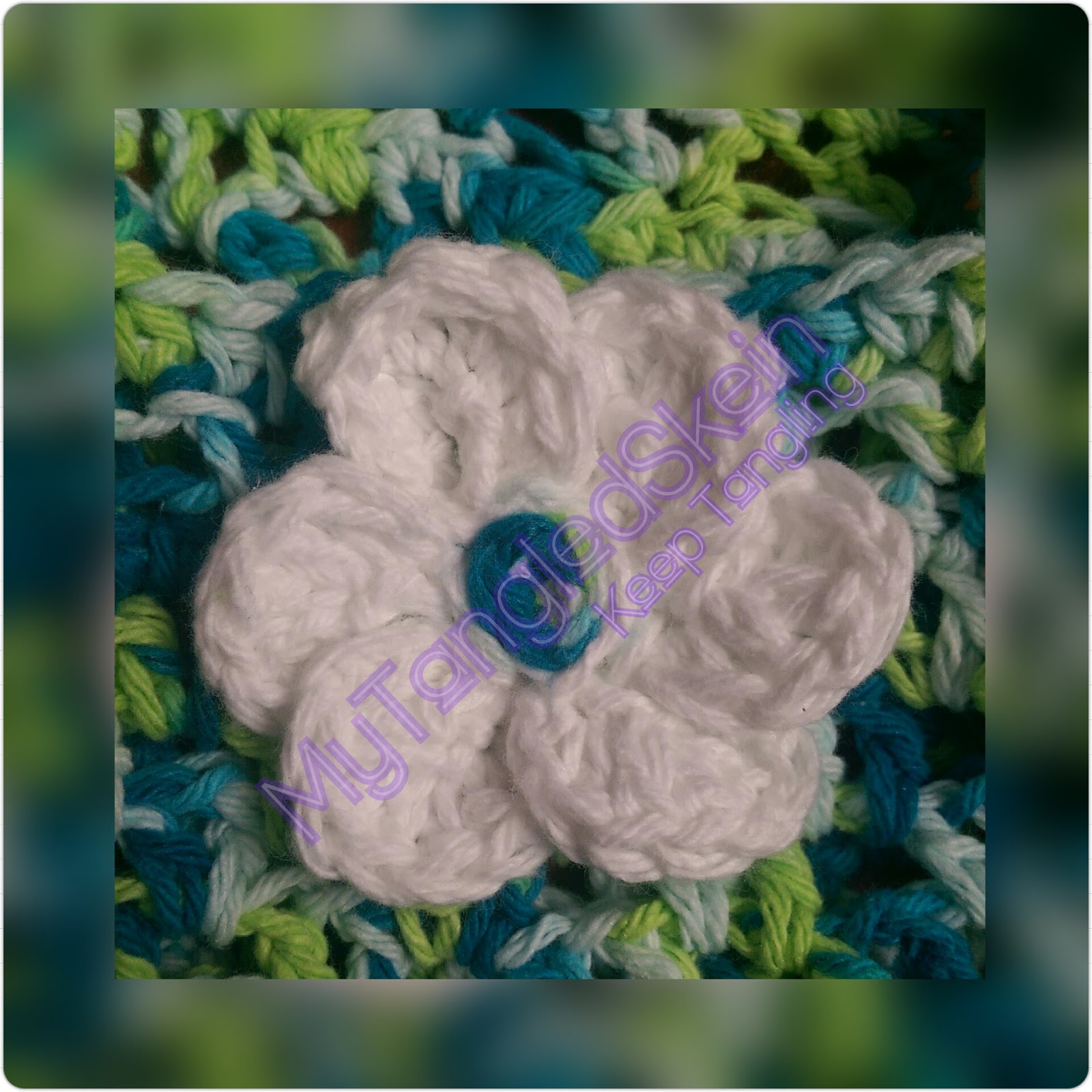 TangledPatterns Overlapping Petal Flower