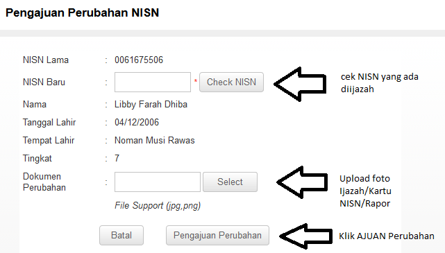 Nisn Di Dapodik Dan Di Ijazah Beda Begini Cara Atasinya Edukasinfo Net