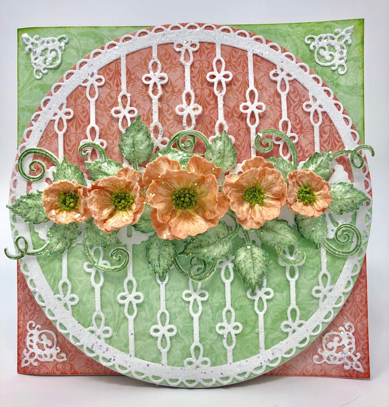 Jan S Paper Flowers Heartfelt Creations Decorative Circle Dies
