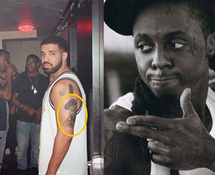 to Isaiah Akomor Blog!!! Deep Love! Drake Tattoos Lil Wayne's