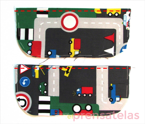 Patron cartera triple ElPrensatelas