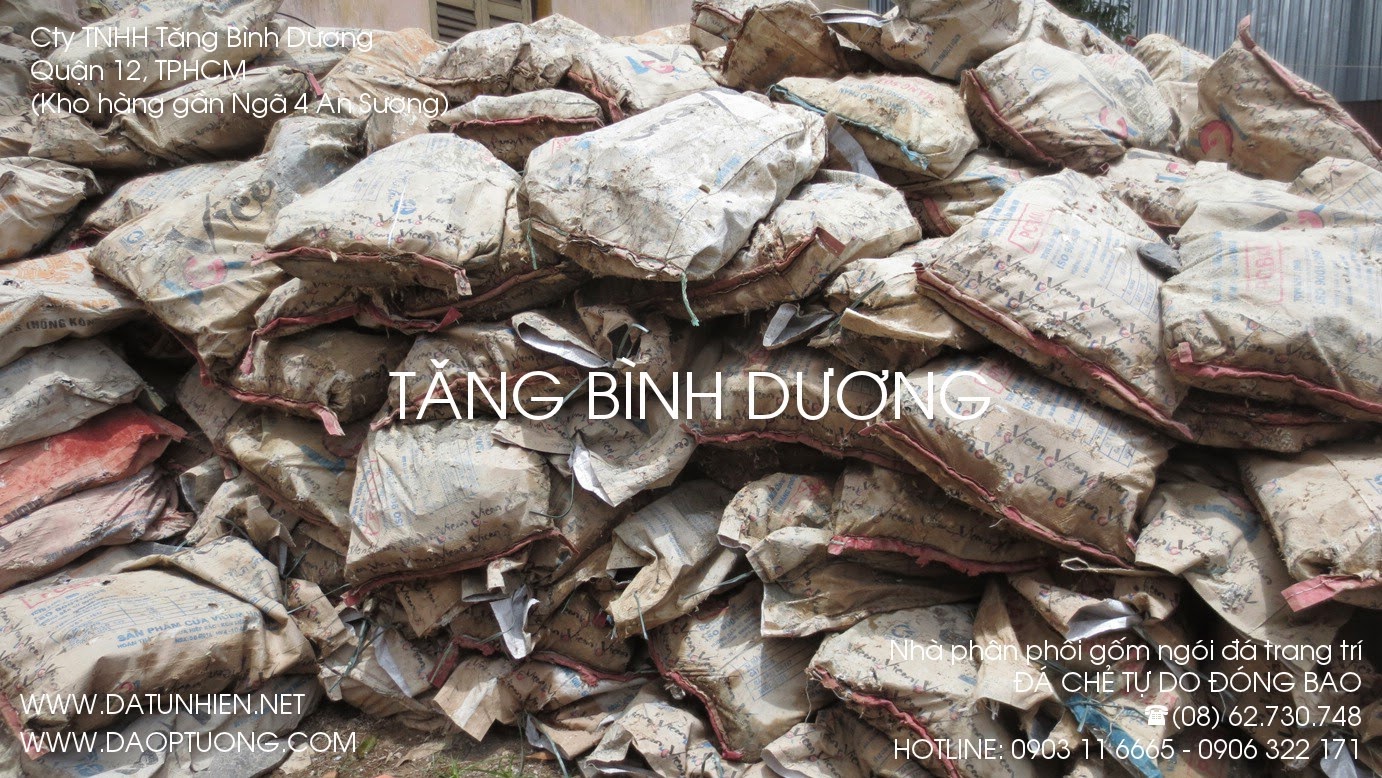 Đá chẻ tự do đóng bao da che bao